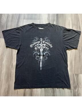 Vintage Orange County Choppers t shirt size XL sick graphic